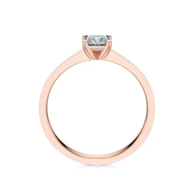 Pierścionek z różowego złota z diamentami AJPZ_001